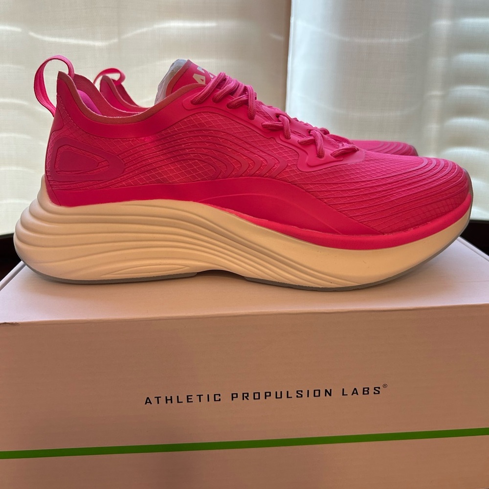 New APL Women's Streamline Limited Edition Fusion Pink/White (BCA) Shoes 7.5 - Picture 3 of 7